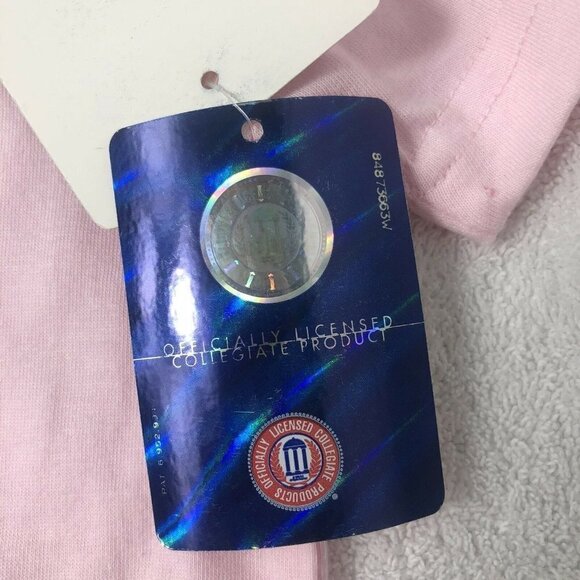 Texas Tech Pink Short Sleeve Tee T Shirt Baby Girl Size 6 - 9 Months New - Picture 3 of 8